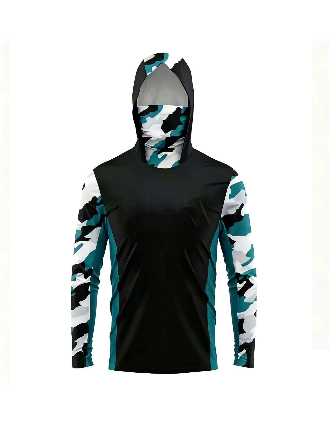 Fishing Hoodie - قميص صيد رجالي للأنشطة الخارجية مع
