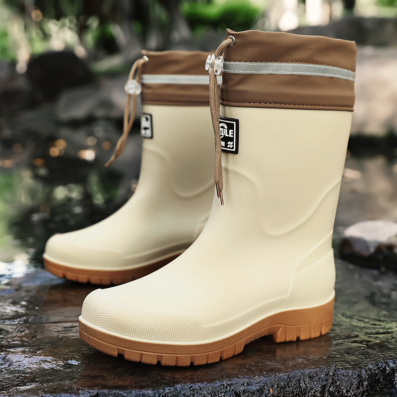 Fishing Boots - أحذية مطر للرجال بطول منتصف الساق