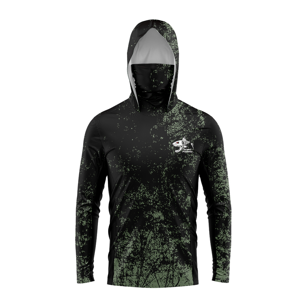 قميص صيد هوك نيو جير صيفي بأكم - مراجعة Fishing Hoodie وسعره